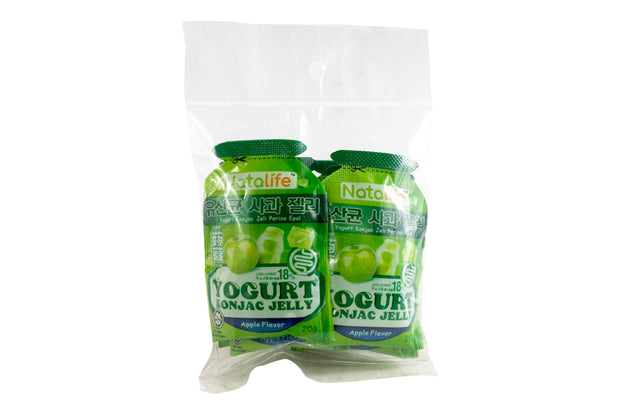 NATALIFE KONJAC GREEN APPLE JELLY ~130G